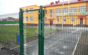 3D заборы для детского сада 10 соток 3,5мм