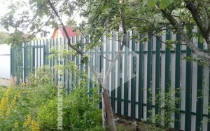 Забор из евроштакетника 91 метр