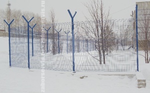 3D забор 180 метров высота 2,5м