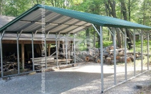 Навес двускатный работа 6