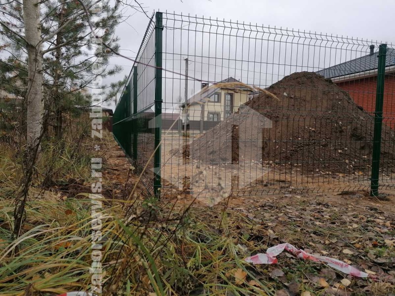 3D заборы для частного дома 12 соток 6мм