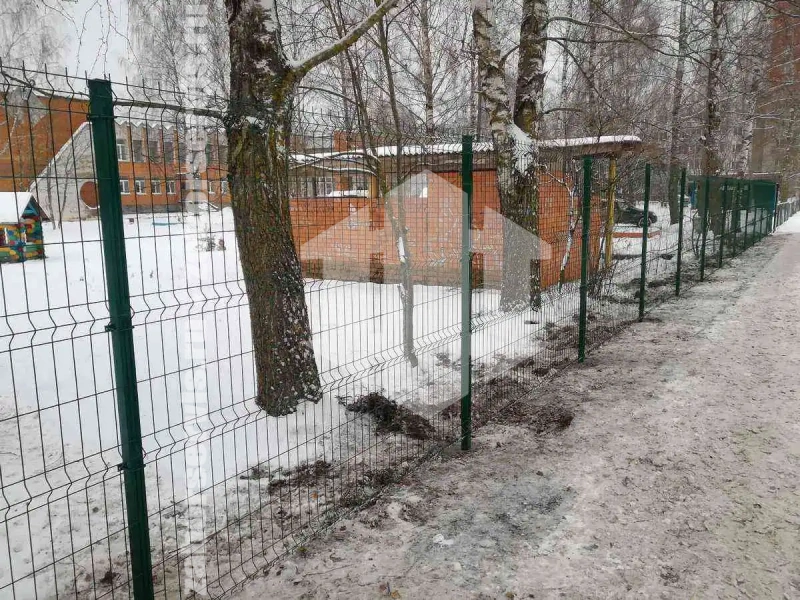 Секционный 3D забор 75 метров