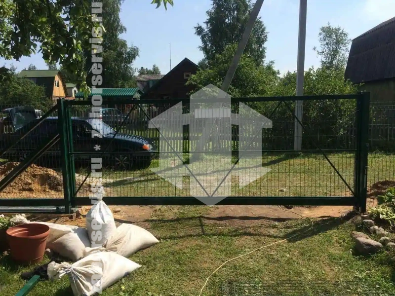 3D заборы для частного дома 78 метров 4мм