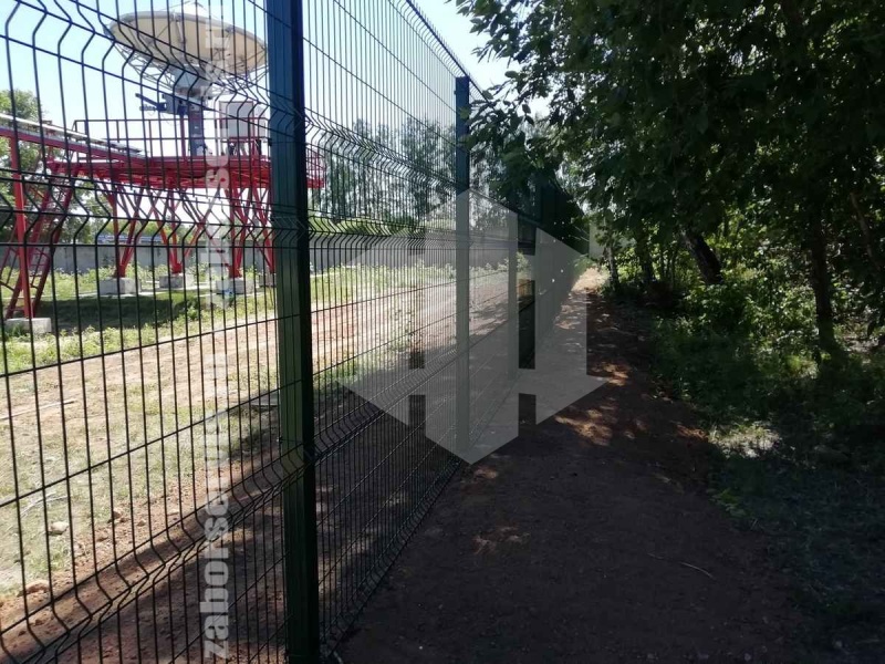 3D заборы зеленый  50 метров 4мм