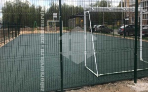 3D заборы для спортивной площадки 12 метров высота 3,0м