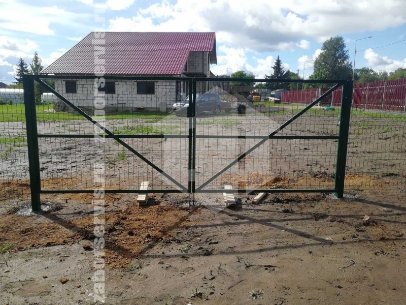 3D заборы для частного дома 15 метров 4мм