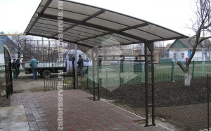 Навес для дачи пример 4