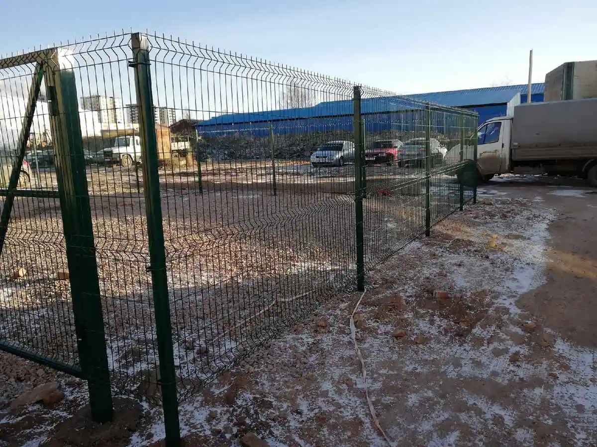 Забор из сетки гиттер 94 метра