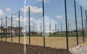 Забор из сетки гиттер 165 метров