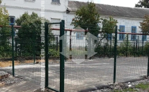 Металлический секционный 3Д забор 25 метров