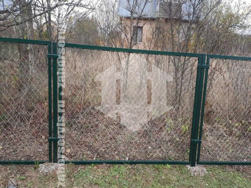 Забор из сетки рабицы с секциями 59 метров