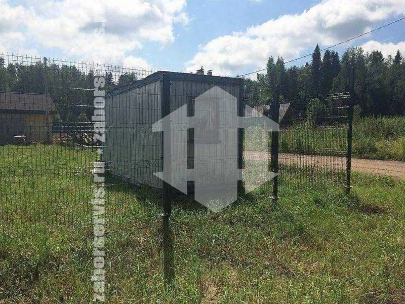 Забор из сетки гиттер 43 метра