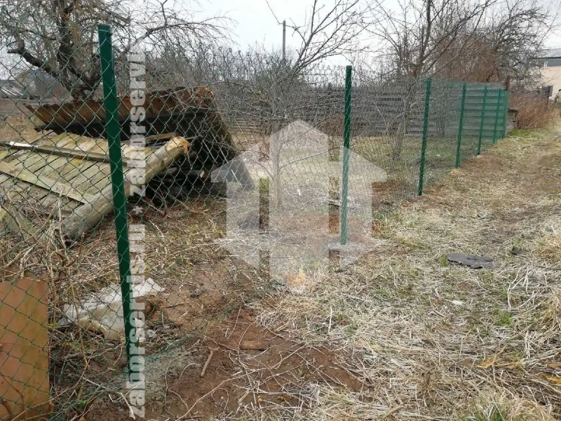 Забор из сетки рабицы с проволокой 45 метров