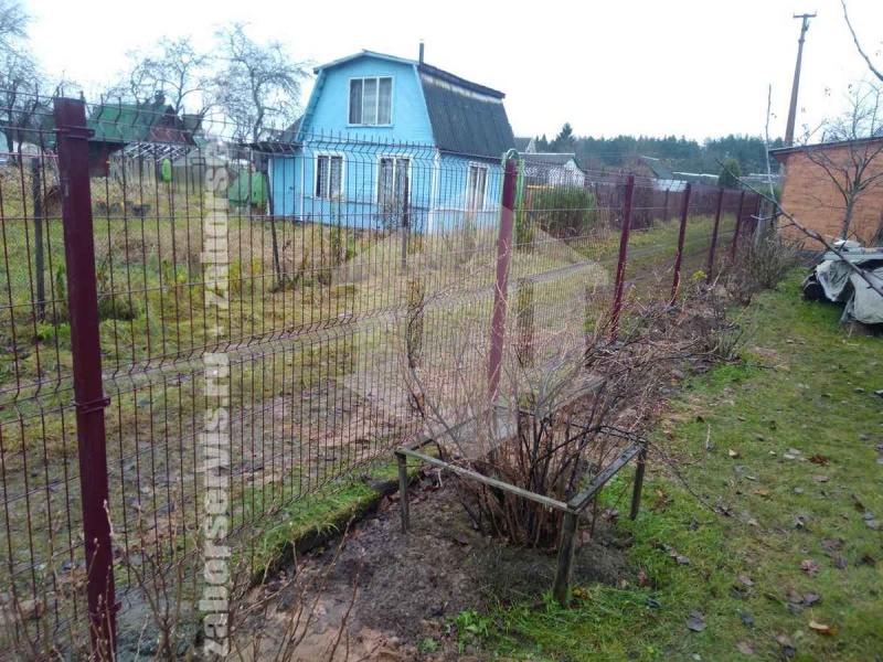 3D забор 155 метров красный 5мм