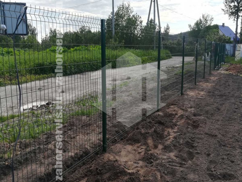 3D заборы 30 метров высота 1,8м 4мм