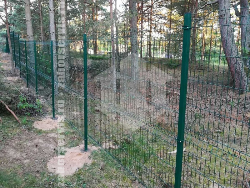 3D заборы для частного дома 30 метров 6мм