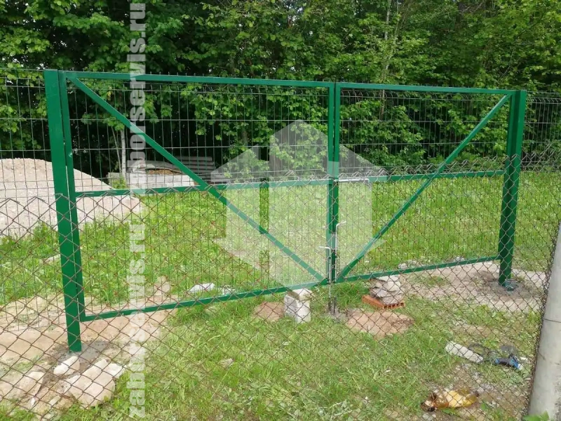 3D забор 88 метров зеленый 4мм