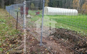 3Д оцинкованный забор 90 метров