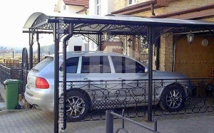 Навес арочный работа 2