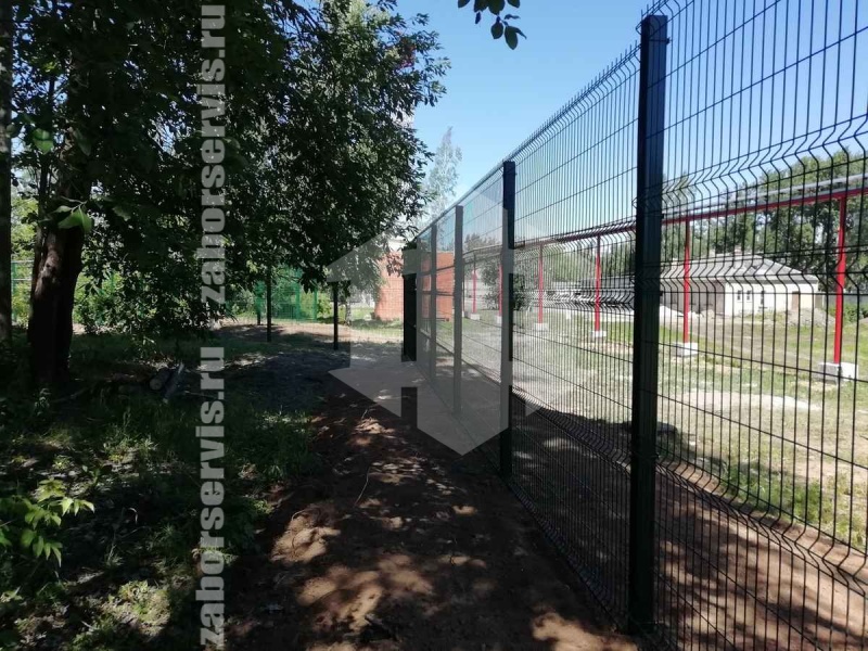 3D заборы зеленый  50 метров 4мм