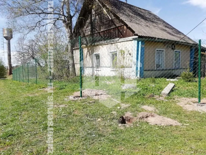 Забор из сетки рабицы в натяг с протяжкой арматуры 15 соток