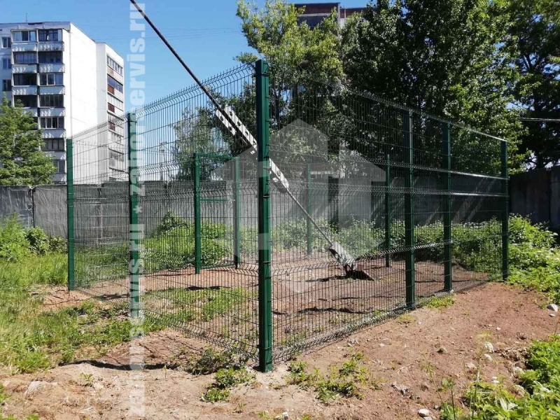 3D заборы зеленый  50 метров 4мм