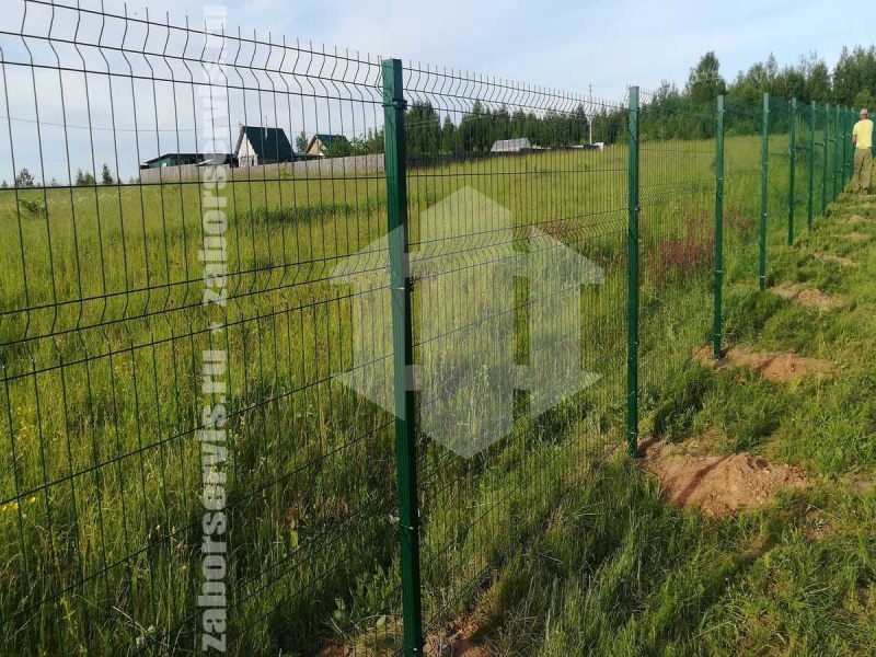 3D заборы 90 метров высота 1,8м 5мм