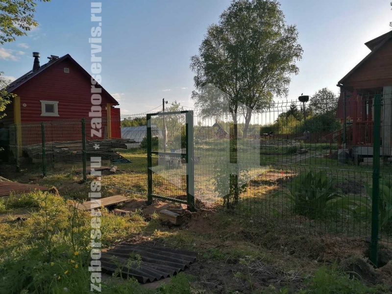 3D заборы для частного дома 20 соток 4мм