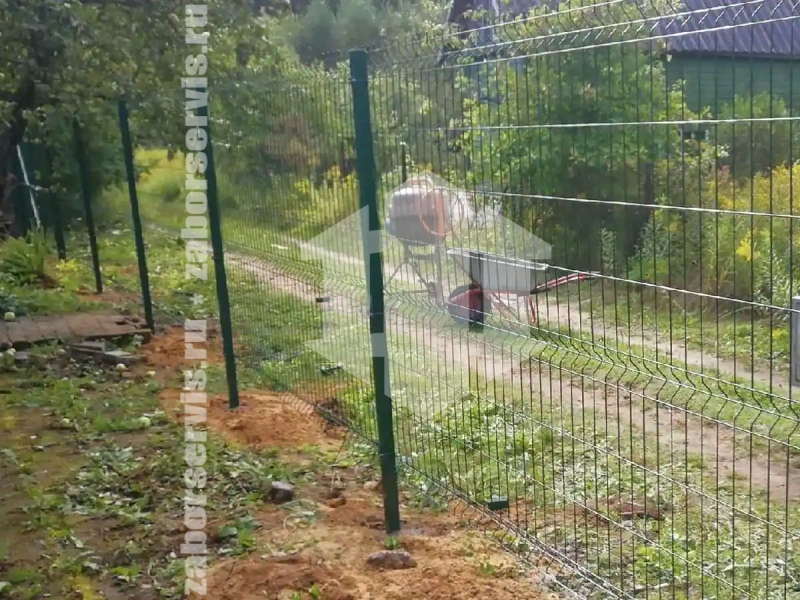 3D заборы для частного дома 67 метров 4мм