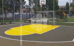 3D заборы для спортивной площадки 10 соток 3,5мм