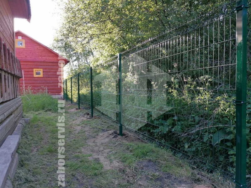 3D заборы для частного дома 20 соток 4мм
