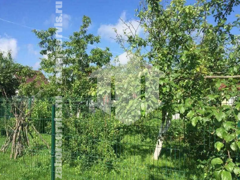 3Д забор на забивных столбах 50 метров