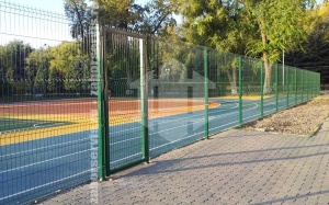 3D заборы для спортивной площадки 15 соток 6мм