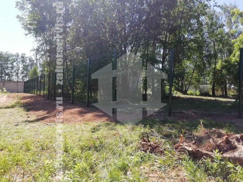 3D заборы зеленый  50 метров 4мм