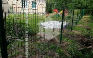 3D заборы для детского сада 35 метров высота 1,8м