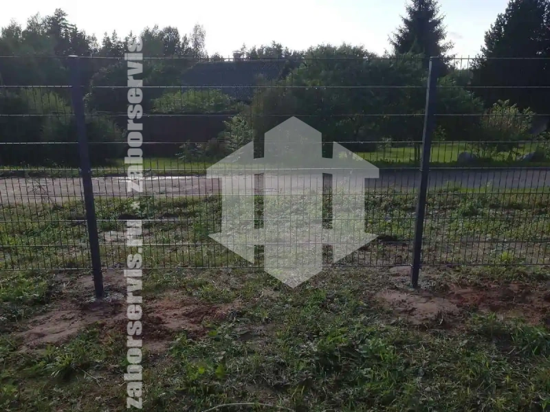 Секционный 3D забор 85 метров