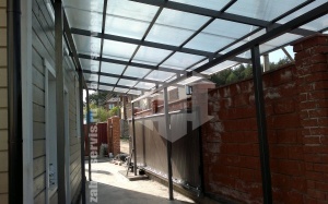 Навес для дачи пример 8