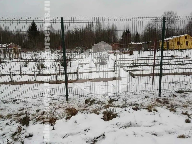 Забор из сетки гиттер 80 метров